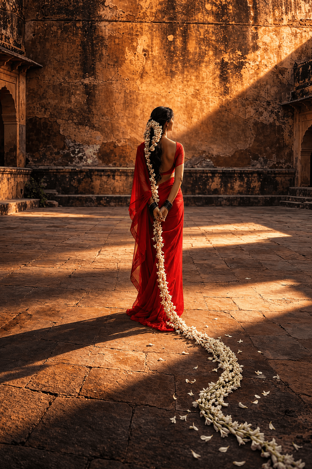 Vayani Silk Drape